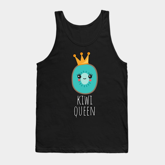 Kiwi Queen Cute Tank Top by DesignArchitect